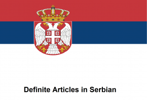Definite Articles in Serbian